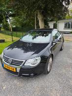 Volkswagen Eos 2.0 16V Tfsi 147KW DSG 2007 Zwart, Auto's, Volkswagen, 1532 kg, 4 cilinders, 4 stoelen, Zwart