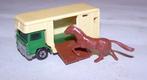 Vintage 1977 Matchbox Horse-Box met paard. Izgs., Ophalen of Verzenden, Bus of Vrachtwagen, Zo goed als nieuw