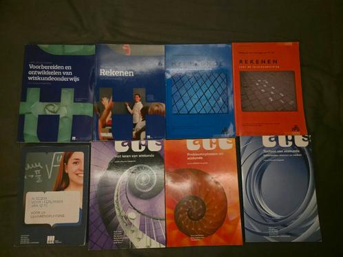 Verschillende boeken lerarenopleiding wiskunde, Boeken, Studieboeken en Cursussen, Gelezen, HBO, Beta, Ophalen