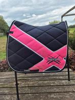 Eskadron big square neon roze full dressuur, Ophalen of Verzenden, Gebruikt, Dekje
