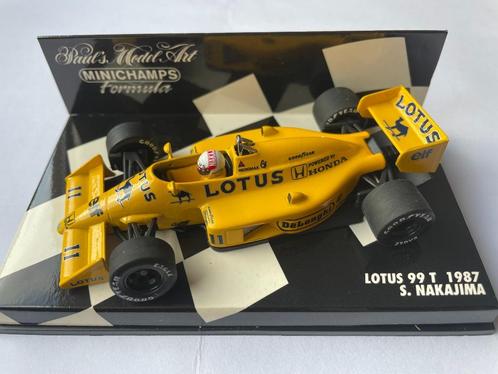 Lotus 99T Honda S. Nakajima 1987, Verzamelen, Automerken, Motoren en Formule 1, Zo goed als nieuw, Auto's, Ophalen of Verzenden