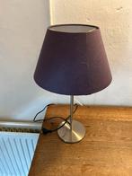 Tafellamp met paarse kap, Ophalen, Zo goed als nieuw, Minder dan 50 cm