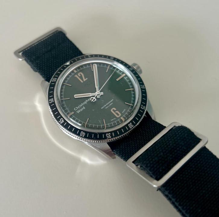 Christopher Ward C65 Trident, Sieraden, Tassen en Uiterlijk, Horloges | Heren, Zo goed als nieuw, Polshorloge, Overige merken