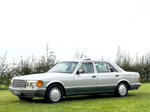 Mercedes-Benz S-Klasse 560 SEL - W126 - Astral Silber, Auto's, Oldtimers, Bedrijf, Te koop, Airconditioning, Centrale vergrendeling