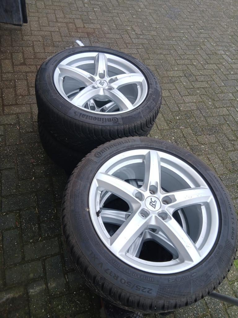 RC velgen audi winterbanden, Auto-onderdelen, Banden en Velgen, Ophalen of Verzenden, Winterbanden, Velg(en)