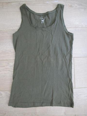 Nieuw: groene dames singlet maat M van WE organic cotton beschikbaar voor biedingen
