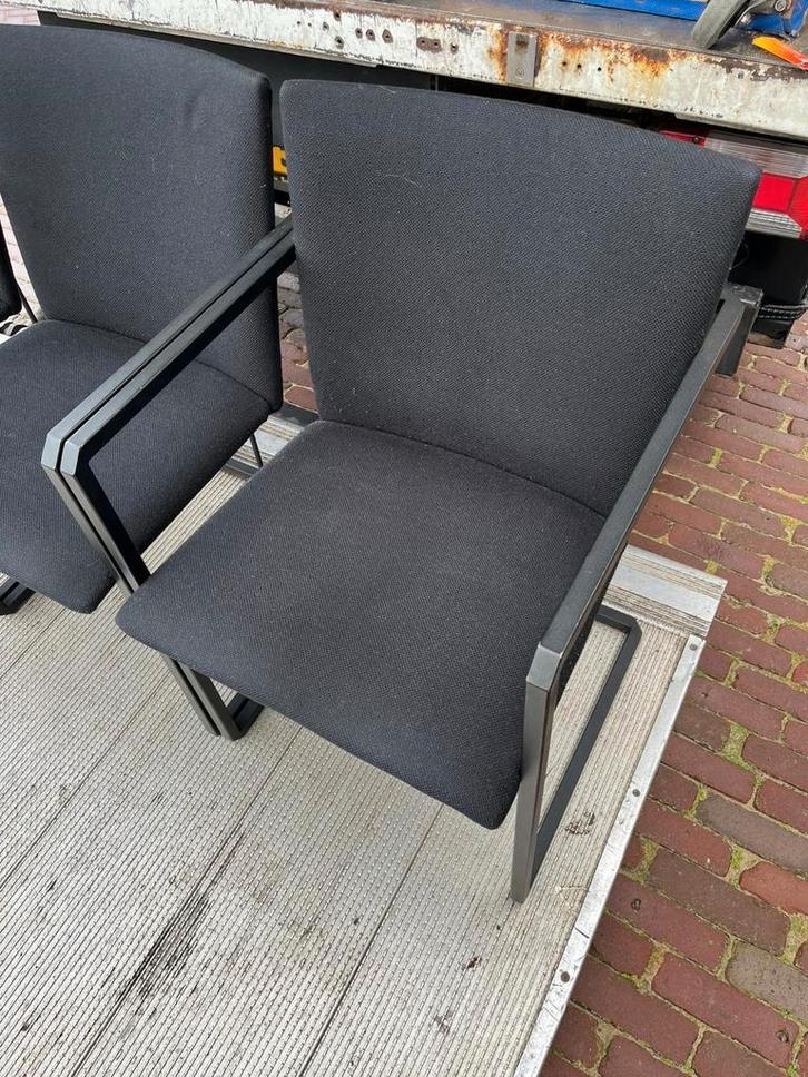 4x eetkamer stoelen Hennie De Jong, Huis en Inrichting, Stoelen, Gebruikt, Vier, Zwart, Ophalen