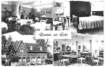 959928 Echt 1968 Limburg Hotel d Vos Gelopen met zegel Delta beschikbaar voor biedingen