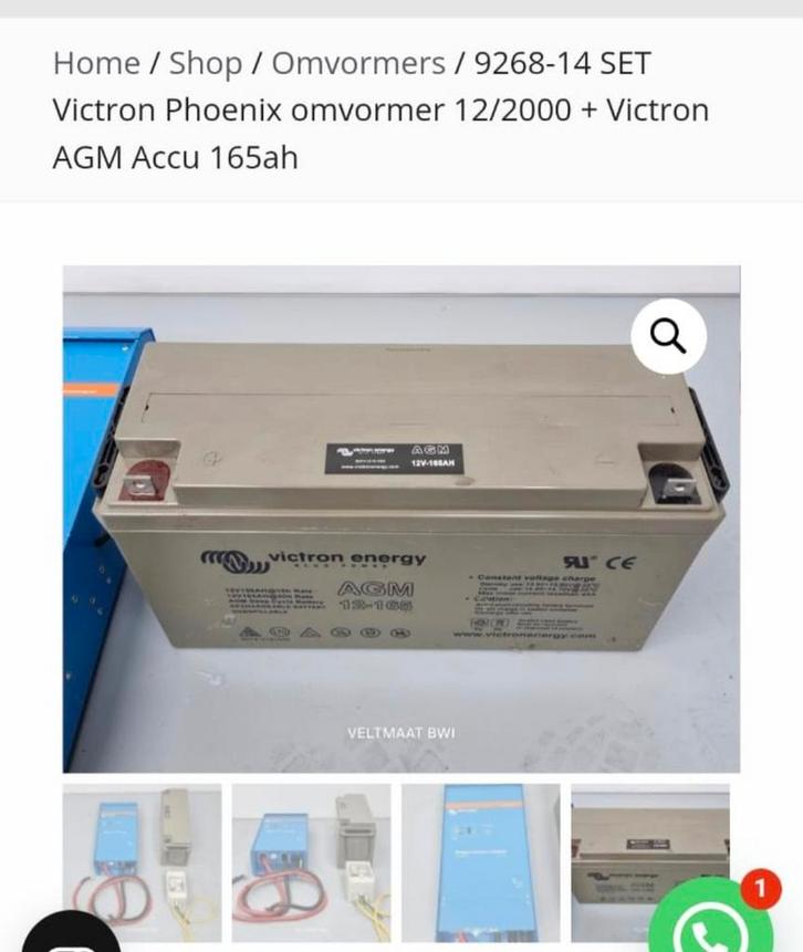 Omvormer 2000W - Krachtige Energievoorziening, Caravans en Kamperen, Camper-accessoires, Gebruikt, Ophalen of Verzenden
