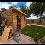 Geïsoleerd Tuinhuis/Tuinkantoor met Elektra 4,16*2,50, Ophalen of Verzenden, Zo goed als nieuw, Hout, Overige typen