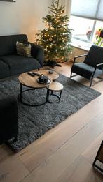 vloerkleed/170  230/Donker grijs/midden grijs/hoogpolig/€90, Nieuw, Ophalen of Verzenden, Minder dan 10 m², Grijs