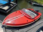 Flitsende Italiaanse speedboot 40 PK Yamaha Auto.  + trailer, Watersport en Boten, Ophalen, Zo goed als nieuw, Minder dan 70 pk