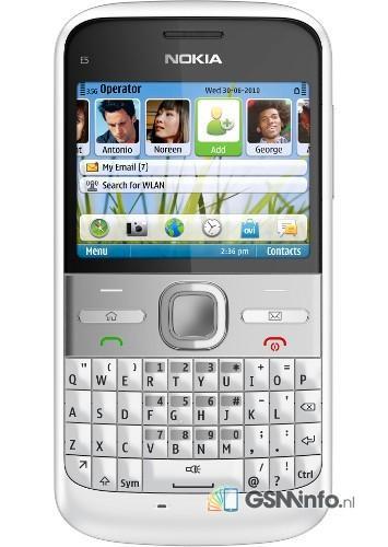 T.k.. Nokia E 5 wit met lader en accu  Kpn simlock  Gebruikt, Telecommunicatie, Mobiele telefoons | Nokia, Gebruikt, Met simlock