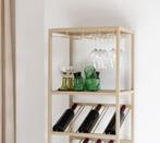 Zuiver Cantor Wijnrek Wijnkast Metaal Beige | Van €499, nu, Nieuw, Ophalen of Verzenden, Zuiver, Zuiver