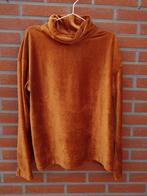warme ribfluwelen coltrui in roestbruin oranje pescara maat, Maat 38/40 (M), Pescara, Oranje, Ophalen of Verzenden