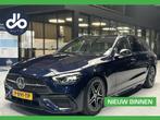 Mercedes C-klasse Estate 200 AMG Line SFEER VERLICHTING I LA, Automaat, 4 cilinders, Blauw, Origineel Nederlands