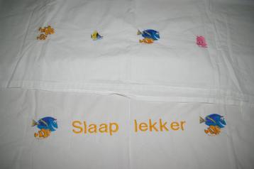 "Nemo" lakentjes, twee stuks. beschikbaar voor biedingen