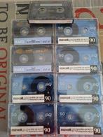 9 cassettebandjes.8 ongebruikt, Cd's en Dvd's, Zo goed als nieuw, Verzenden