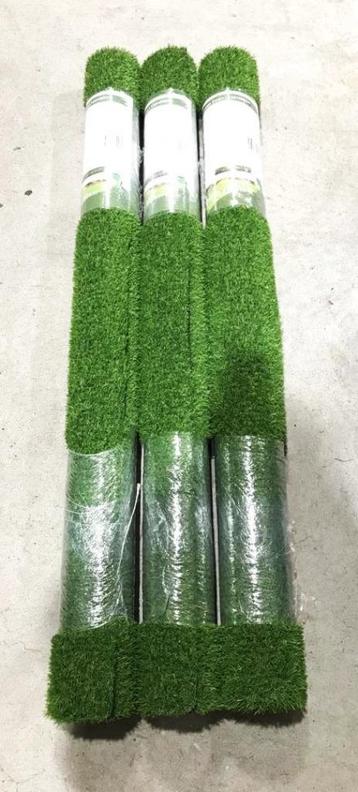 Grastapijt nieuw 200x133cm grasmat gras kunstgras rollen 5x beschikbaar voor biedingen