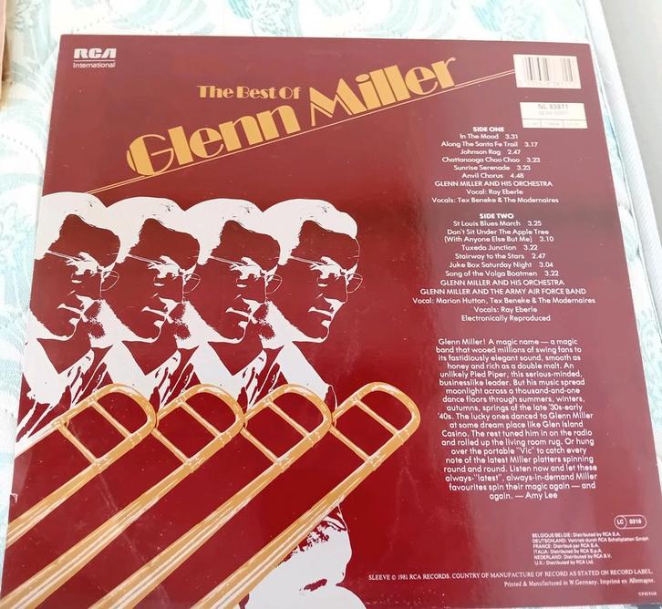 Uit 1981, LP the best of Glen Miller, Cd's en Dvd's, Vinyl | Pop, 1960 tot 1980, Ophalen of Verzenden