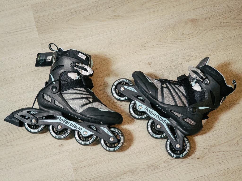 NIEUWE Rollerblade skates (40,5) + bescherming!, Sport en Fitness, Skeelers, Overige merken, Kinderen, Nieuw, Ophalen of Verzenden