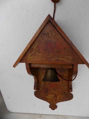 Jugendstil huisbel art nouveau batikstijl gang gong beschikbaar voor biedingen