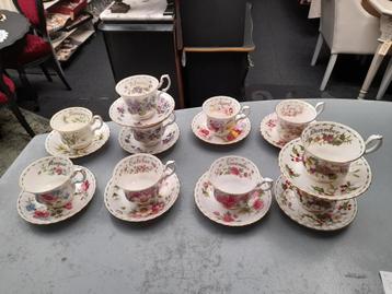 Div royal albert flowers of the month heren kopjes beschikbaar voor biedingen