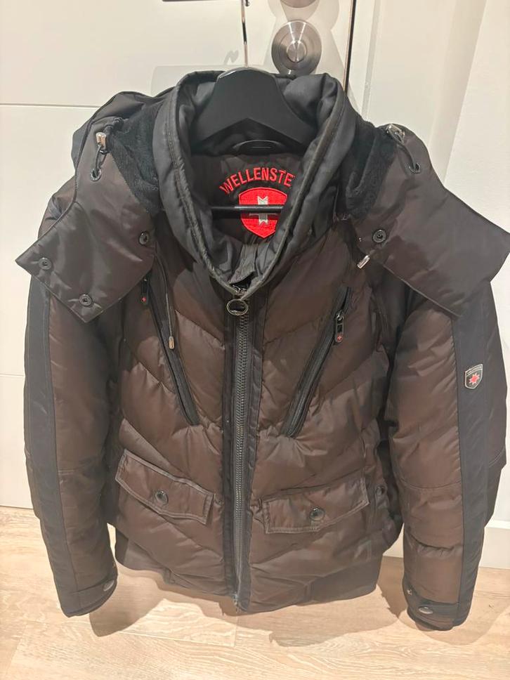 Wellensteyn Winterjas Heren - Maat XL, Kleding | Heren, Jassen | Zomer, Zo goed als nieuw, Maat 56/58 (XL), Zwart, Ophalen