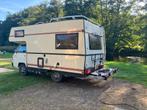 Ijzersterke Mitsubishi L300 benzine 1’6 ltr 1988, Caravans en Kamperen, Campers, Overige merken, Standaard zit, Alkoof, Reservewiel