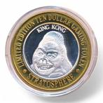 Las Vegas 10 Dollar Gaming Token Zilver Stratosphere – King