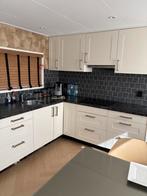 Complete Hoekkeuken - 2.14x1.99m, Huis en Inrichting, Keuken | Complete keukens, Gebruikt, Overige materialen, Wit, Hoekkeuken