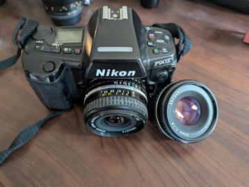 Nikon F90x + 2 Nikkor lenzen  beschikbaar voor biedingen
