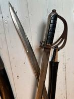 4 authentieke sabel zwaarden, Verzamelen, Militaria | Algemeen, Ophalen, Overige soorten, Azië, Zwaard of Sabel