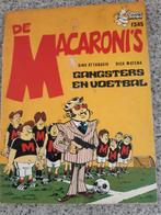 DE MACARONI'S, GANSTERS EN VOETBAL, Eén stripboek, Ophalen of Verzenden, Gelezen