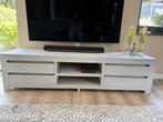 Teak houten tvmeubel., Huis en Inrichting, Kasten | Televisiemeubels, Ophalen, Gebruikt, 25 tot 50 cm, Minder dan 100 cm