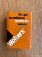 Woordenboek Nederlands, Ophalen of Verzenden, Overige uitgevers, Nederlands, M.J. Koenen