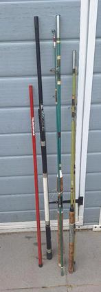 Hengels 4 stuks €5, Ophalen, Gebruikt, Complete hengel