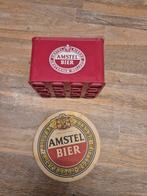 Amstel Bier Krat en Viltje, Verzamelen, Biermerken, Ophalen of Verzenden, Gebruikt, Viltje(s), Amstel