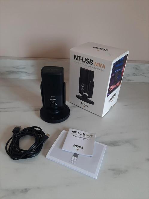 Nt-USB mini Rode, Muziek en Instrumenten, Microfoons, Zo goed als nieuw, Studiomicrofoon, Ophalen of Verzenden
