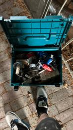 Makita box 3 (hoog model) vol met electra benodigheden, Doe-het-zelf en Verbouw, Gereedschap | Boormachines, Ophalen of Verzenden