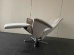 Elektrische topform relax fauteuil / relax stoel op accu L, Huis en Inrichting, Fauteuils, Ophalen, Minder dan 75 cm, Zo goed als nieuw