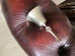 Tafelbel met kristal / Zilver hoog 12 cm. Geen merk, Antiek en Kunst, Ophalen of Verzenden, Zilver
