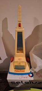 Vintage hoover stofzuiger van fisher price, Ophalen, Zo goed als nieuw, Speelset, Met geluid