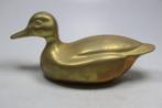 Vintage mooie grote messing eend., Antiek en Kunst, Ophalen of Verzenden