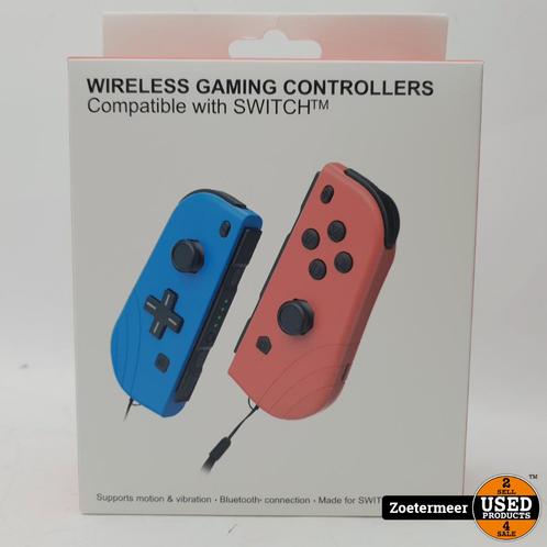 Qware Joy-con voor Nintendo Switch Neon || Nu maar €19.99, Spelcomputers en Games, Games | Nintendo Switch, Zo goed als nieuw