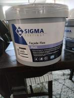 Sigma facade Flex Matt 10 liter, Nieuw, Verf, Wit, Ophalen