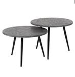NIEUW salontafel set van 2, Rond, Nieuw, Minder dan 50 cm, 50 tot 100 cm