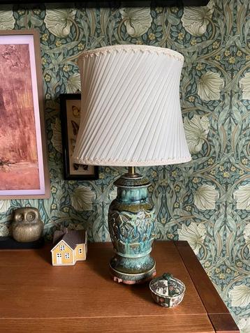 Lampenkap vintage geplooid, groot formaat beschikbaar voor biedingen