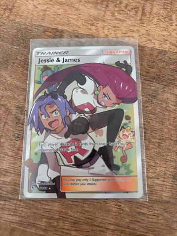 Jessie & James Pokémon Kaart mint 68/68 beschikbaar voor biedingen