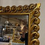 Barok spiegel – houten lijst– goud - 200 x 100 cm -TTM Wonen, TTM Wonen, Meubels – (Perzische) Tapijten en Woonaccessoires, 200 cm of meer